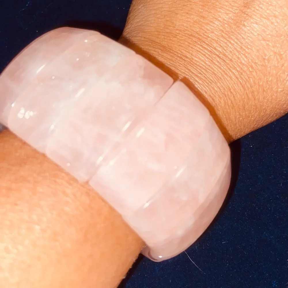 Rose Quartz Wearable Bracelet